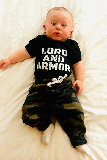 Lord and Armor Baby One Piece - Lord and Armor Apparel