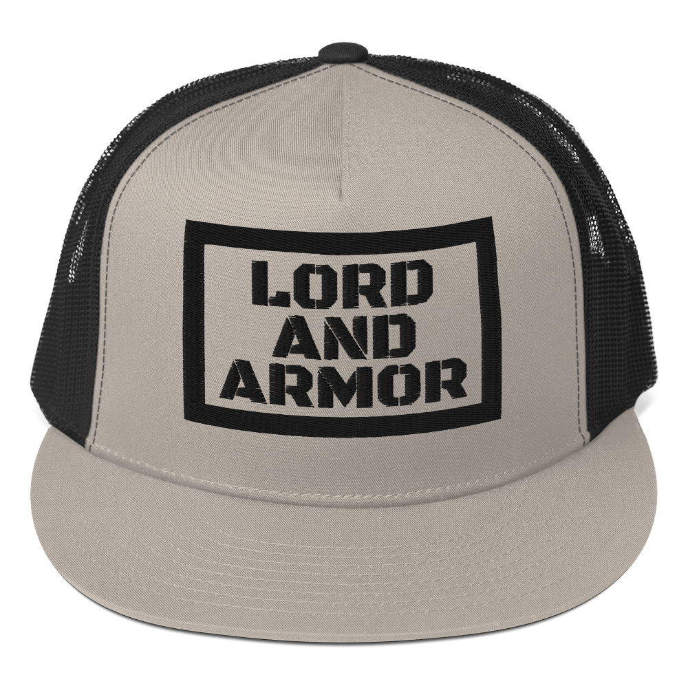 Lord and Armor Beige Trucker Cap - Lord and Armor Apparel