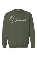 Womens Unashamed Gildan Crewneck - Lord and Armor Apparel
