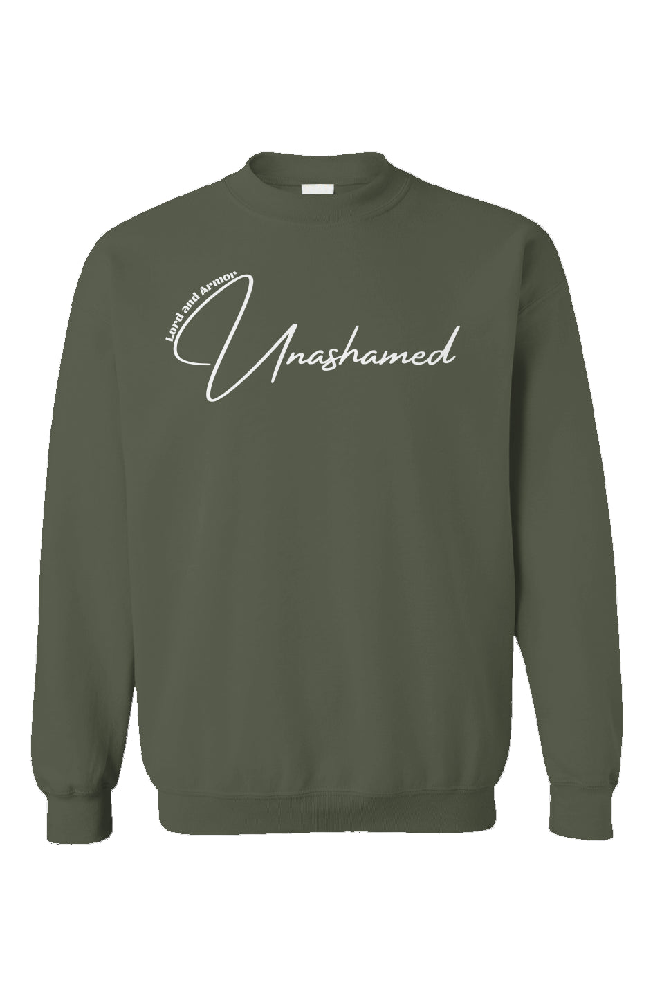 Womens Unashamed Gildan Crewneck - Lord and Armor Apparel
