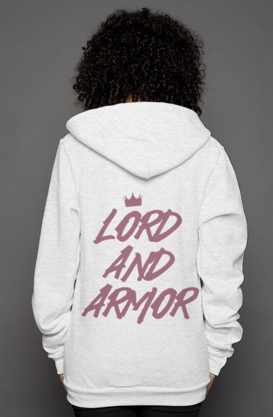 Lord and Armor Womens Heather Zip Hoody - Lord and Armor Apparel