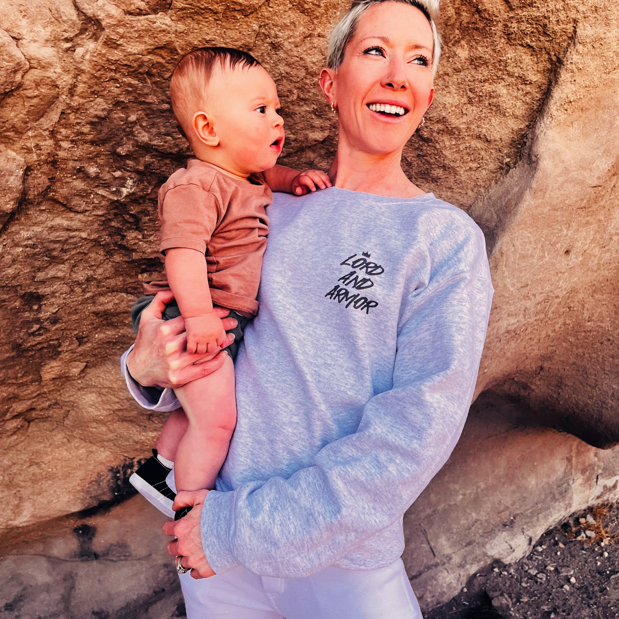 Lord and Armor Womens Gildan Crewneck - Lord and Armor Apparel