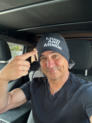 Lord and Armor Black Beanie - Lord and Armor Apparel