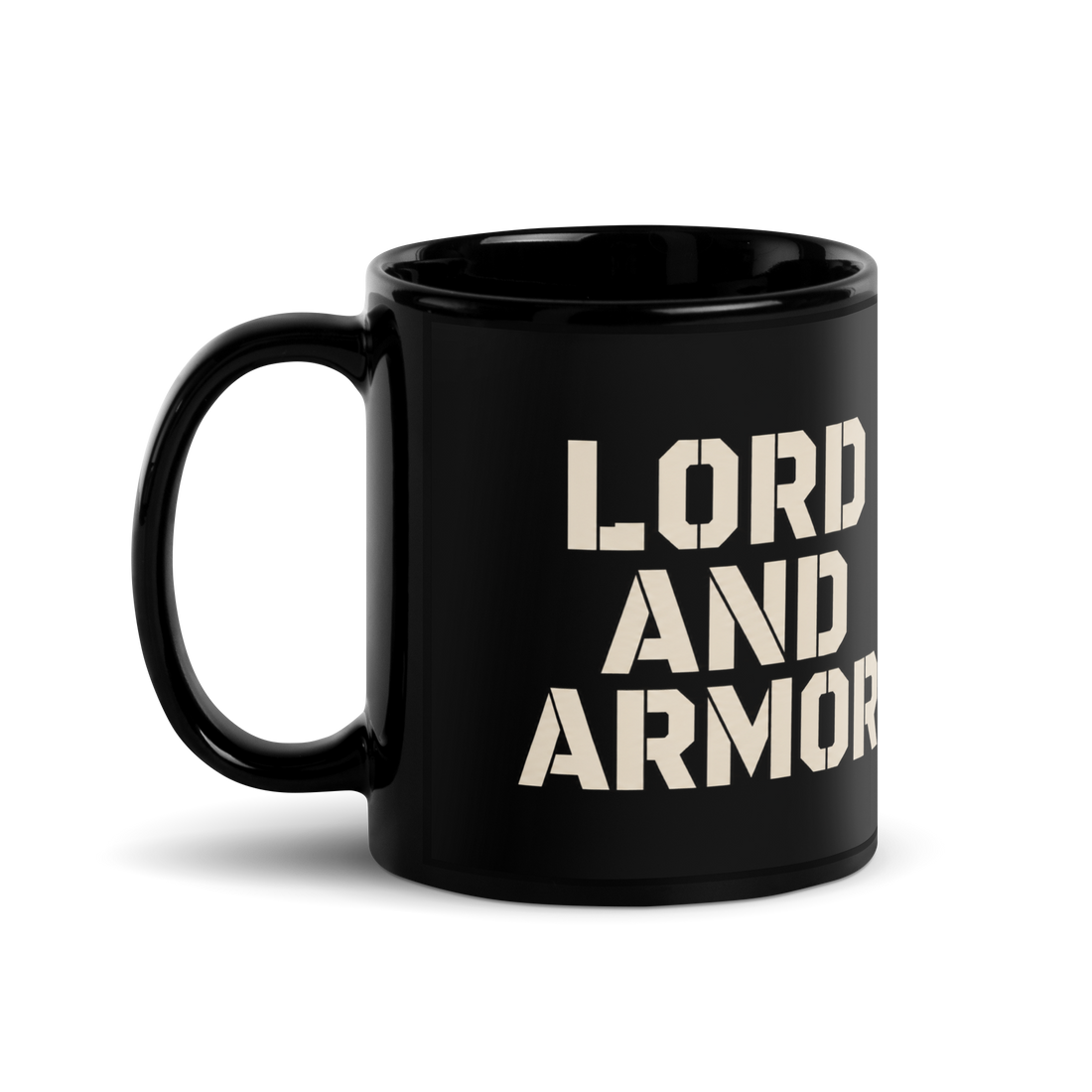 Lord and Armor Ephesians 6:11 Black Mug - Lord and Armor Apparel