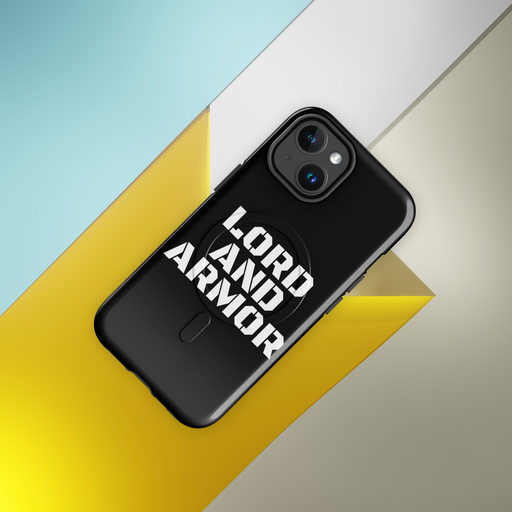 Lord and Armor Black MagSafe® Tough Case for iPhone® - Lord and Armor Apparel